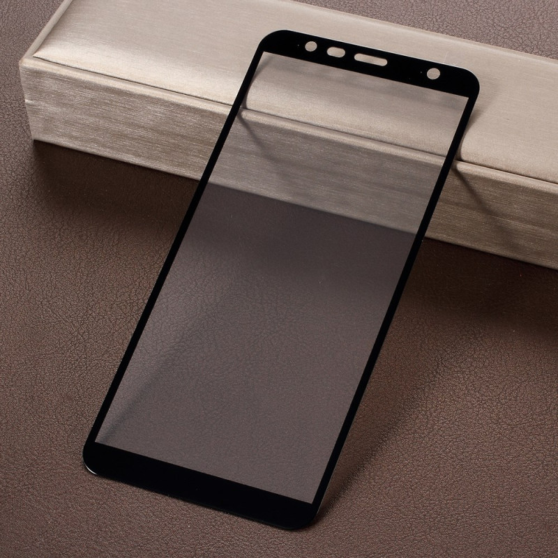 Integrale getemperde glazen screenprotector
 voor Samsung Galaxy J6 Plus