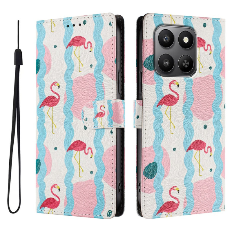 Honor 400 Smart 5G / G Roze Flamingo's Case