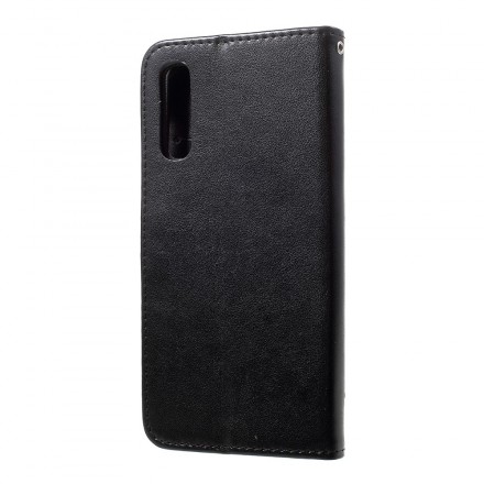 Samsung Galaxy A50 Vlinders en Bloemen Strap Case