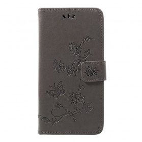 Samsung Galaxy A50 Vlinders en Bloemen Strap Case