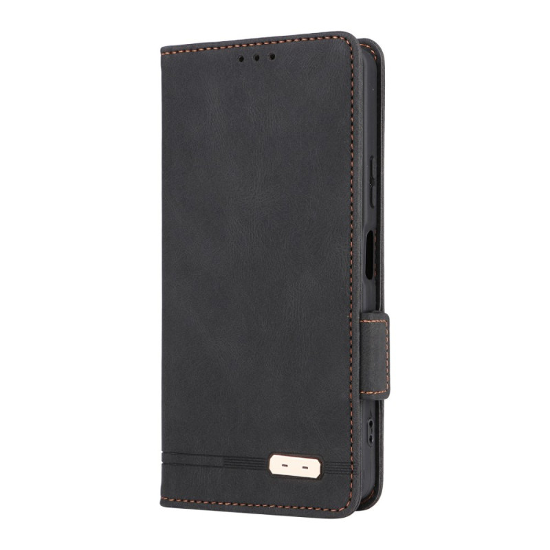 Sony Xperia 10 VII Retro hoesje van suède
