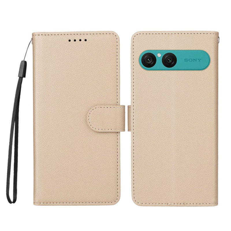 Sony Xperia 10 VII Leren hoesje met RFID-slotje