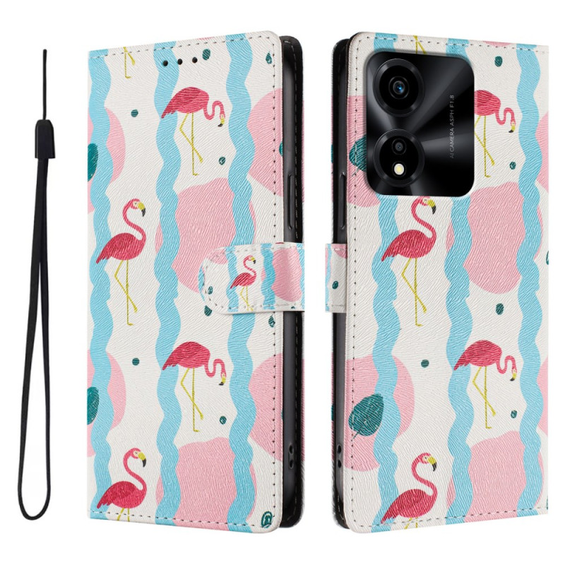 Honor X5c Plus Roze Flamingo Hoesje