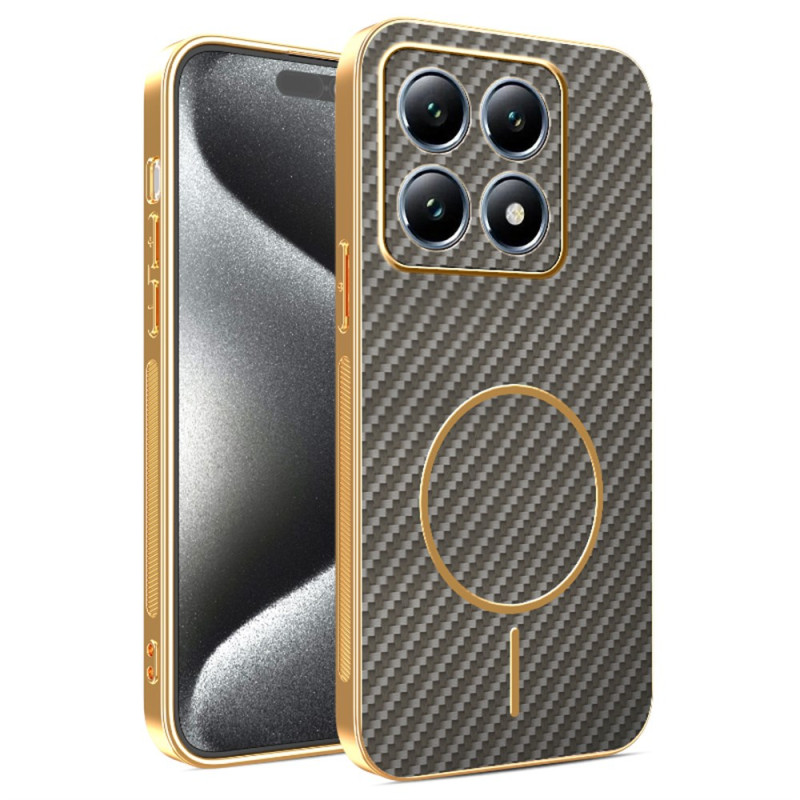 Xiaomi 15T hoesje met koolstofvezelstructuur