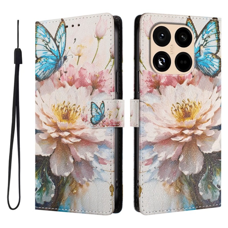 FlowerHousse Xiaomi 15T Pro Bloem en Vlinder