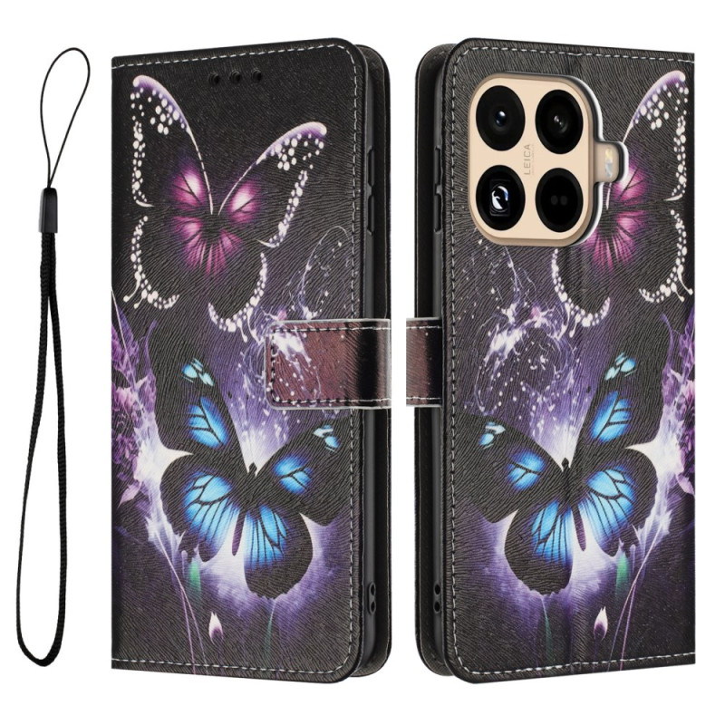 Xiaomi 15T Pro Etui Twee vlinders