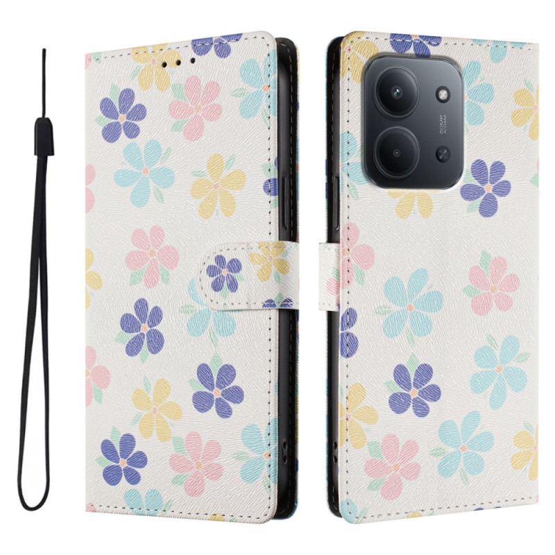 Xiaomi Redmi 15C 5G / 4G Etui Bloemenpatroon