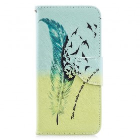 Huawei Y6 2019 Leer Vliegen Hoesje
