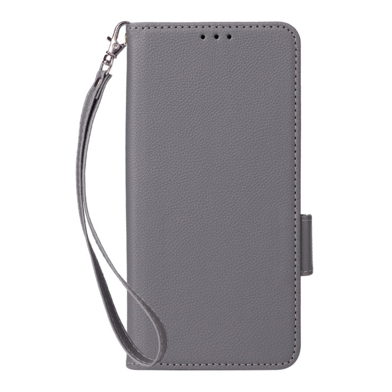 Hoesje Xiaomi Redmi 15C 5G / 4G / Poco C85 4G Gesimuleerd Leer met Koord
