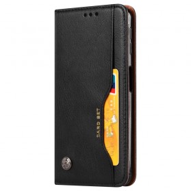 Flip cover Samsung Galaxy A50 Kunstlederen Kaarthoes