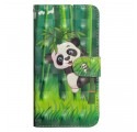 Huawei Y6 2019 Panda en Bamboe Hoesje