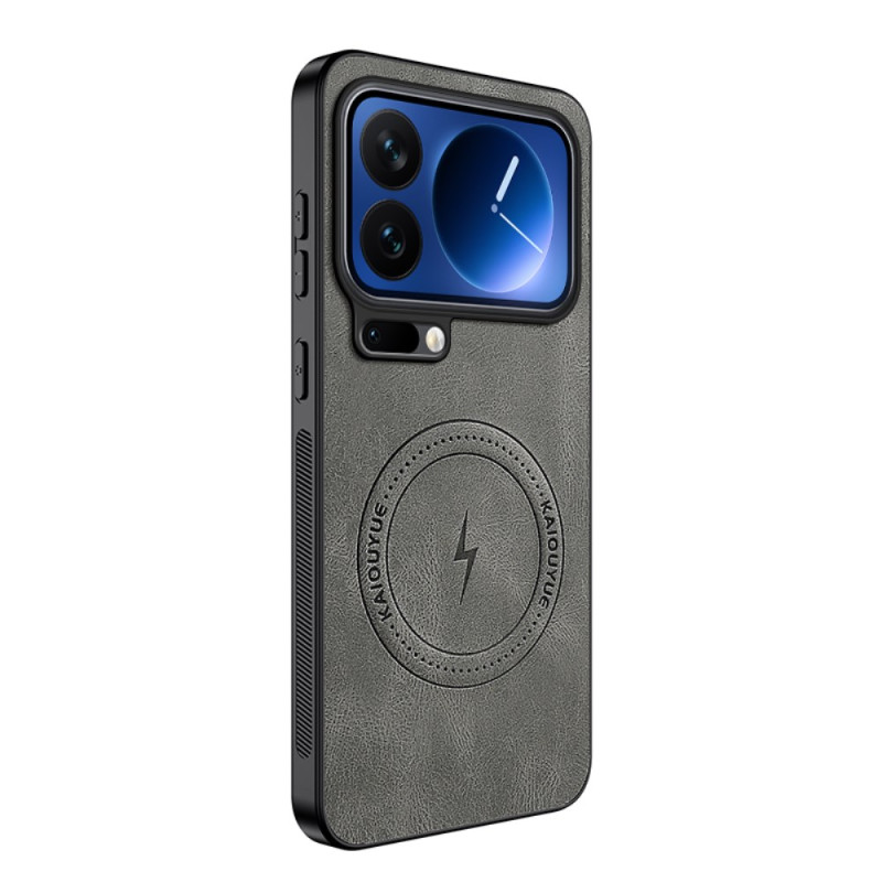 Xiaomi 17 Pro Max MagSafe Leren Etui Effect