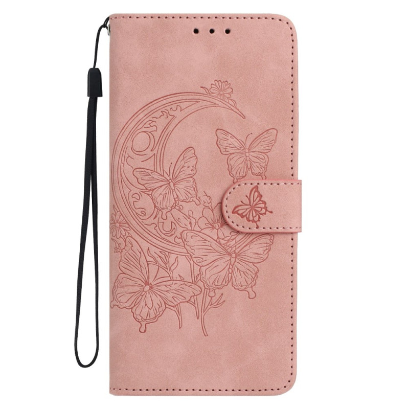 Xiaomi 17 Suede Etui Vlindervlucht