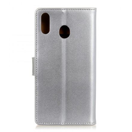 Hoesje Huawei Y6 2019 Kunstleer Enkel