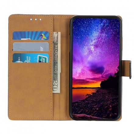 Hoesje Huawei Y6 2019 Kunstleer Enkel