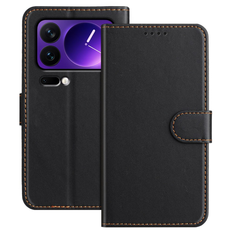 Xiaomi 17 Pro Cover Gewoon Leder Effect