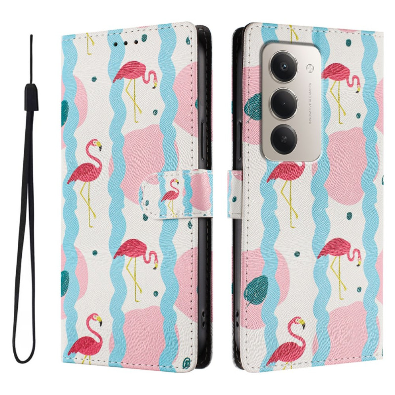 Xiaomi Redmi 15 5G / 4G Roze Flamingo Hoesje