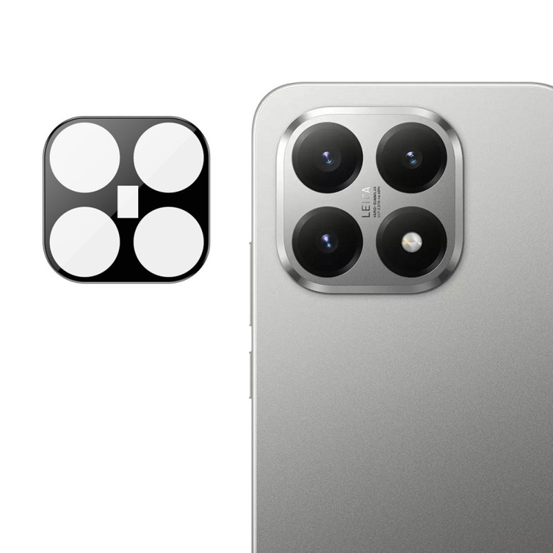 Beschermlens van gehard glas voor Xiaomi 15T (zwarte versie)