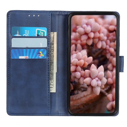 Huawei Y6 2019 Retro Matte Lederen Hoesje