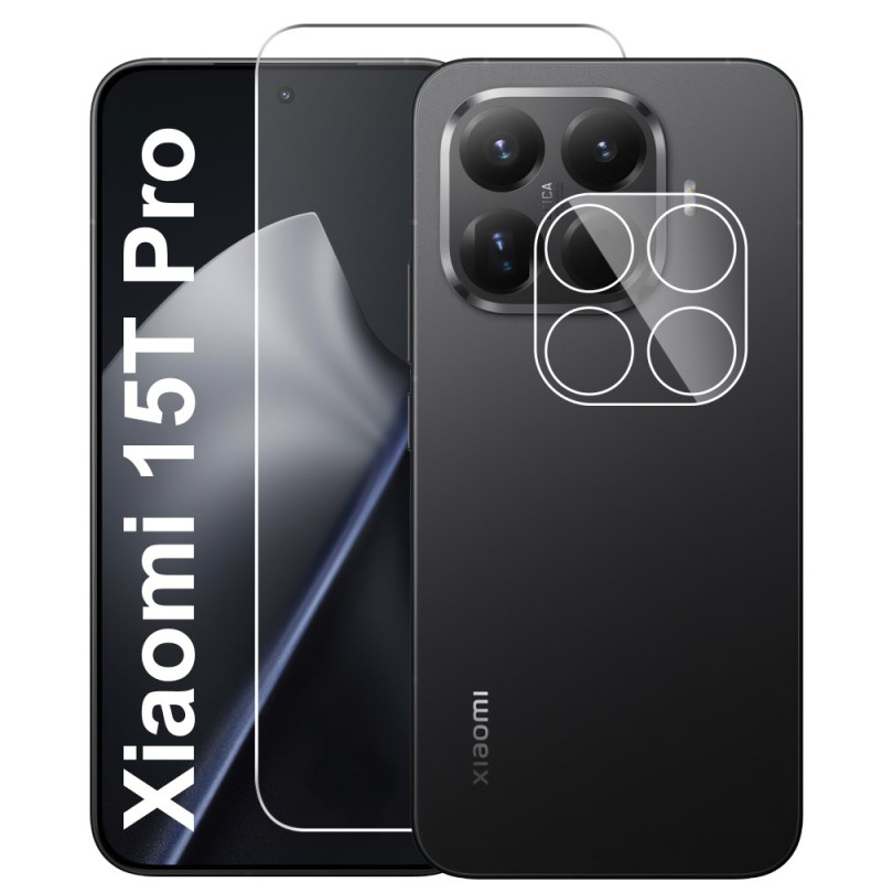 Gehard glas Screen Protector voor Xiaomi 15T Pro met beschermende lens