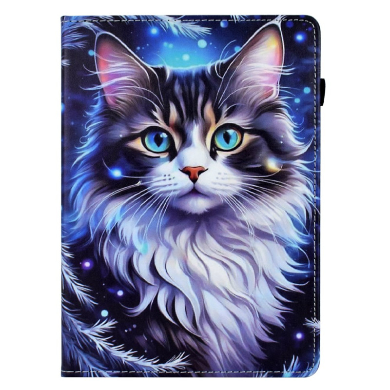 Samsung Galaxy Tab S11 Winter Cat hoesje