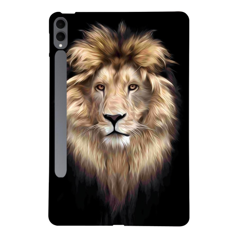 Samsung Galaxy Tab S11 Ultra hoesje met leeuwenpatroon