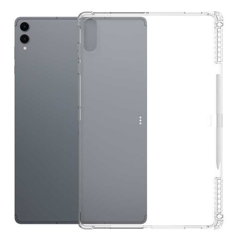 Samsung Galaxy Tab S11 Ultra Clear hoesje met stylushouder