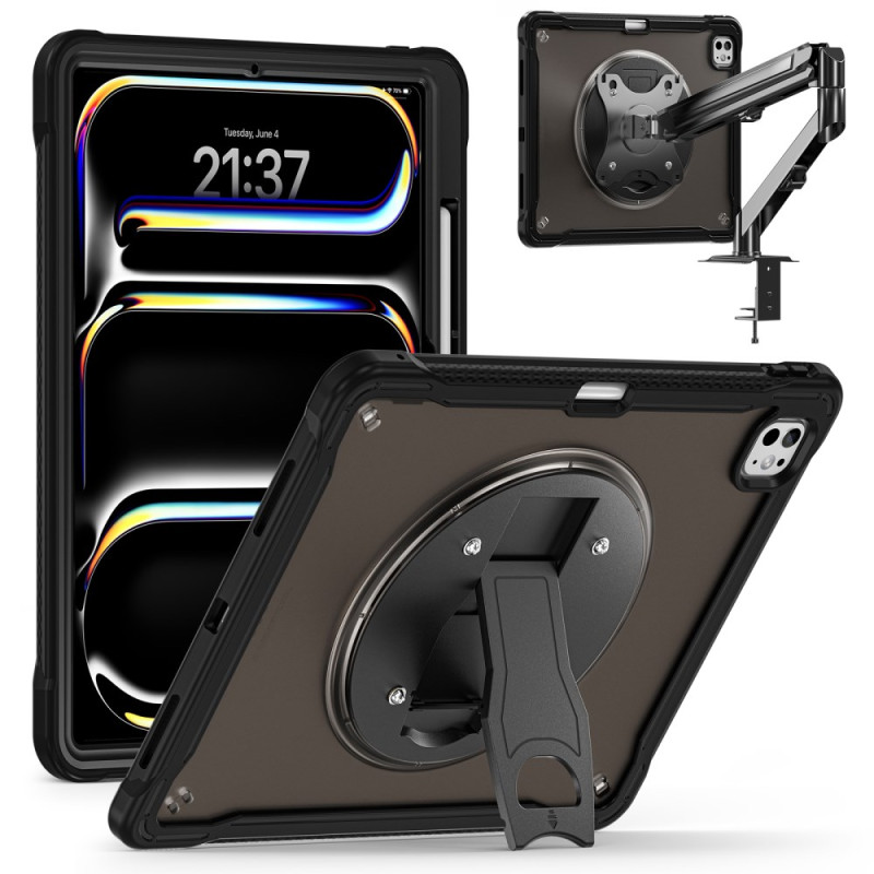 iPad Pro 13 (2025) / 13 (2024) Doorzichtige hoes met standaard