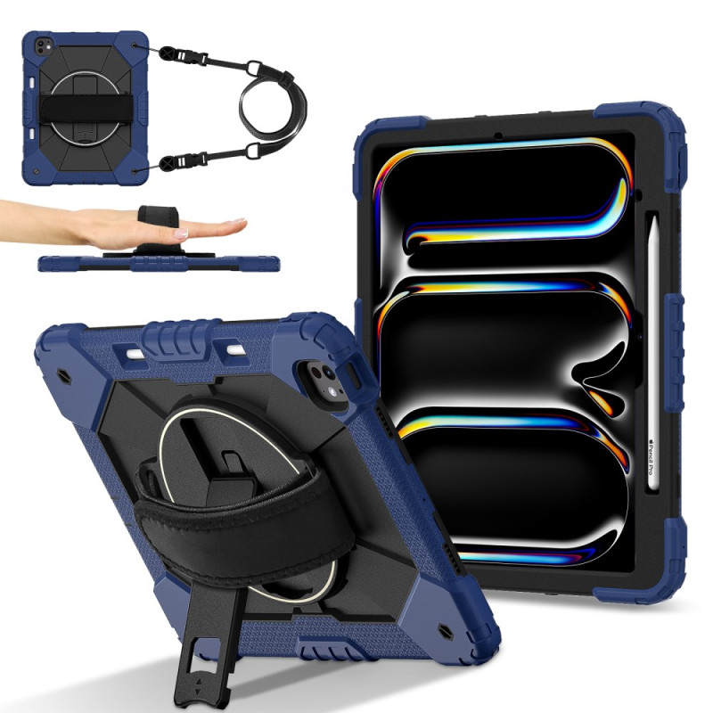 iPad Pro Cover 13 (2025) / 13 (2024) Handmatige riem en schouderriem