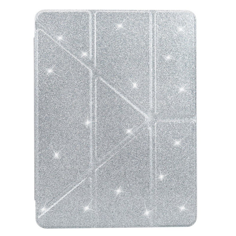 Smart Case iPad Pro 13 (2025) / 13 (2024) Glitter Y-Vouw Ondersteuning