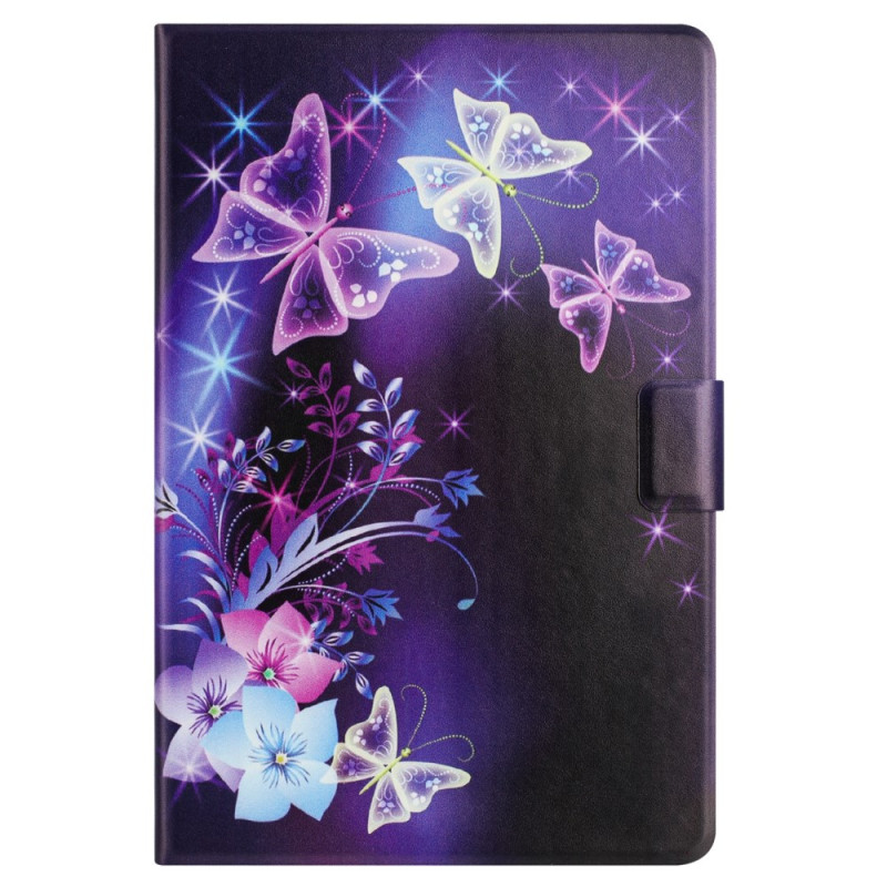 Housse iPad Pro 11 (2025) / 11 (2024) Papillons Violets