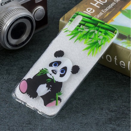 Samsung Galaxy A50 duidelijk geval Panda eten