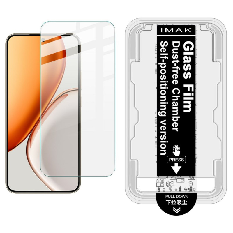 Honor Magic 8 Lite gehard glas screenprotector installatiekit