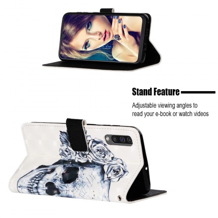 Samsung Galaxy A50 Skull & Crossbones Hoesje Samsung Galaxy A50 Skull & Crossbones Hoesje