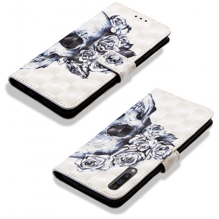 Samsung Galaxy A50 Skull & Crossbones Hoesje Samsung Galaxy A50 Skull & Crossbones Hoesje