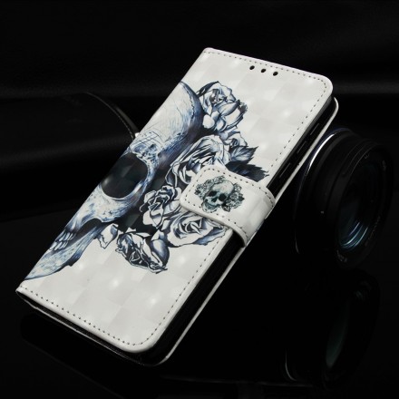 Samsung Galaxy A50 Skull & Crossbones Hoesje Samsung Galaxy A50 Skull & Crossbones Hoesje