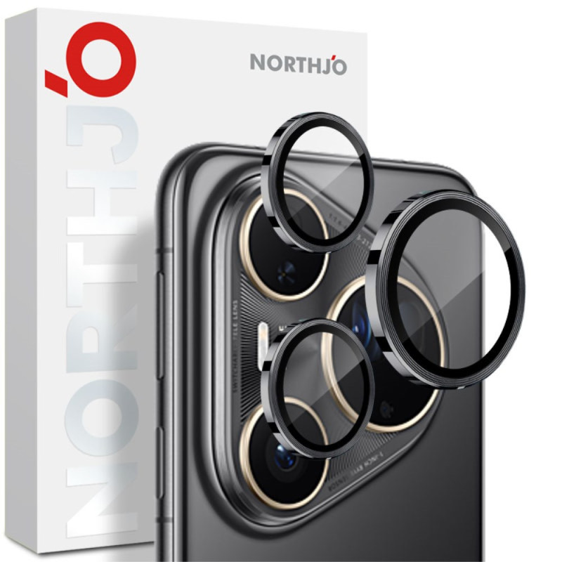 Gehard glas beschermende lens voor Huawei Pura 80 Ultra metalen ringen