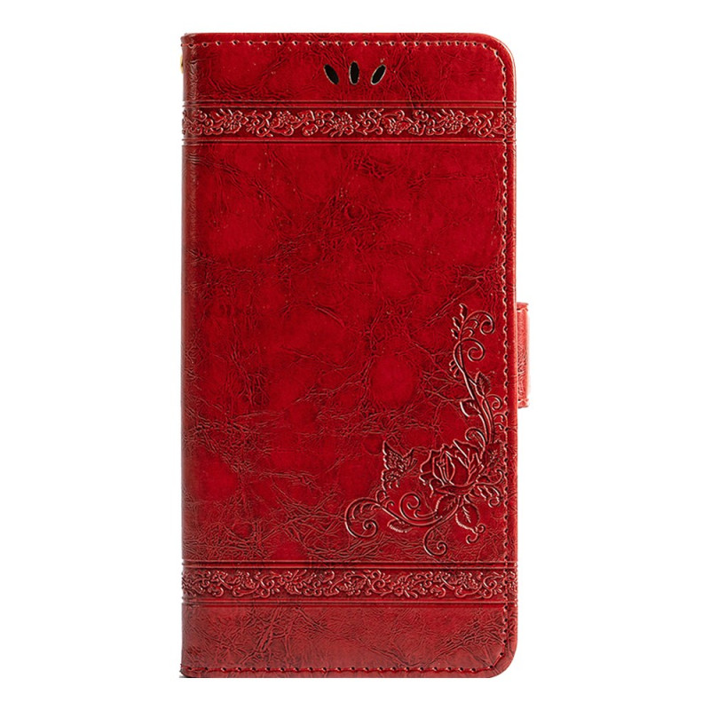 Beschermhoes iPhone 14 Pro Max Bloemmotief Vintage