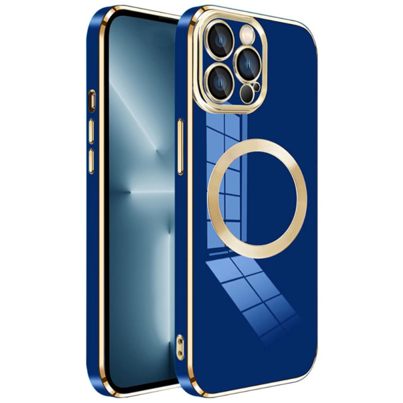 Hoesje iPhone 14 Pro Max MagSafe lensbescherming en geïntegreerde magnetische ring