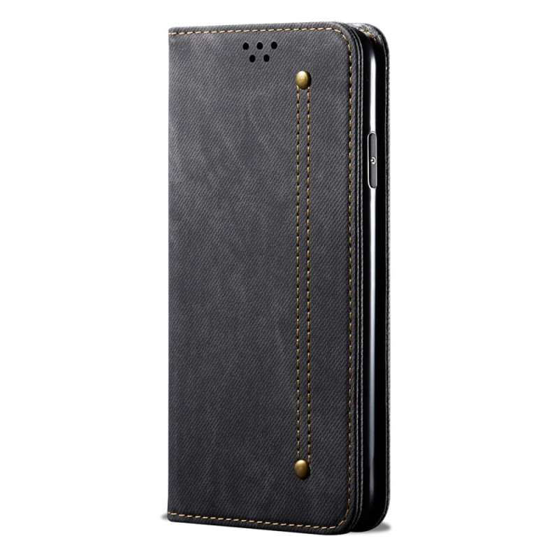 Flip cover Vivo X200 5G Jean Fabric