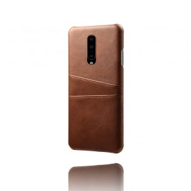 OnePlus 7 Lederen effect kaarthoes