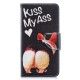 Samsung Galaxy A40 Kiss My Ass Hoesje