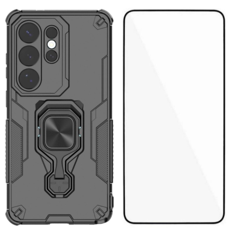 Samsung Galaxy S26 Ultra Ring Hardcase met Screen Protector