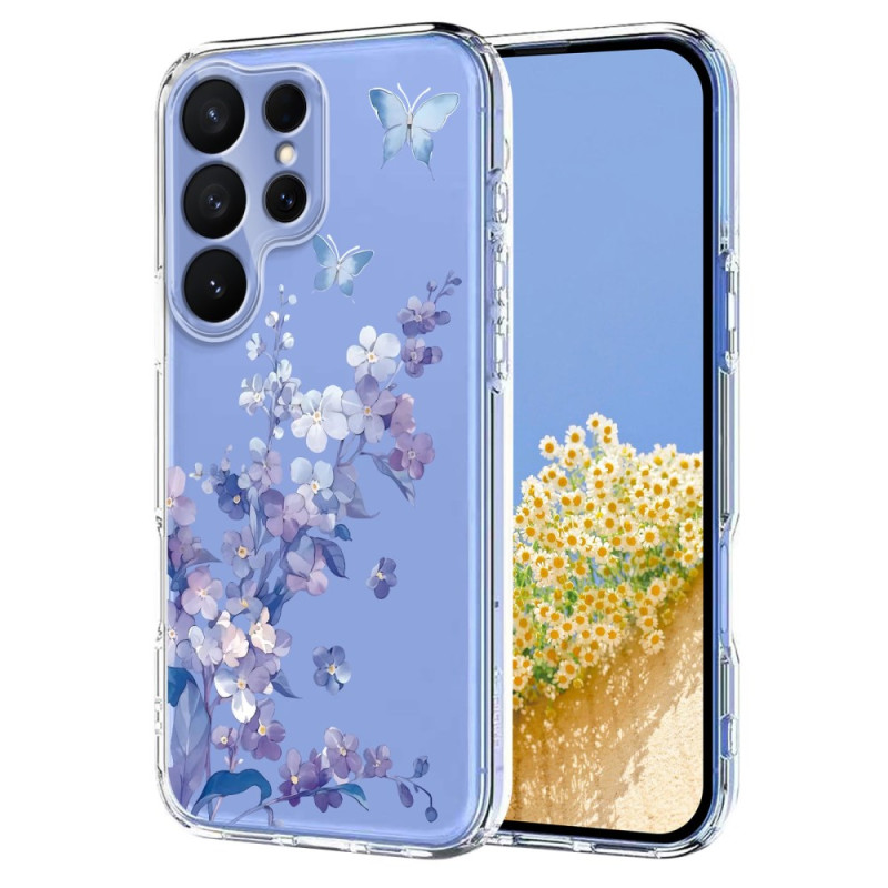Samsung Galaxy S26 Ultra Hoesje Vlinders en Bloemen