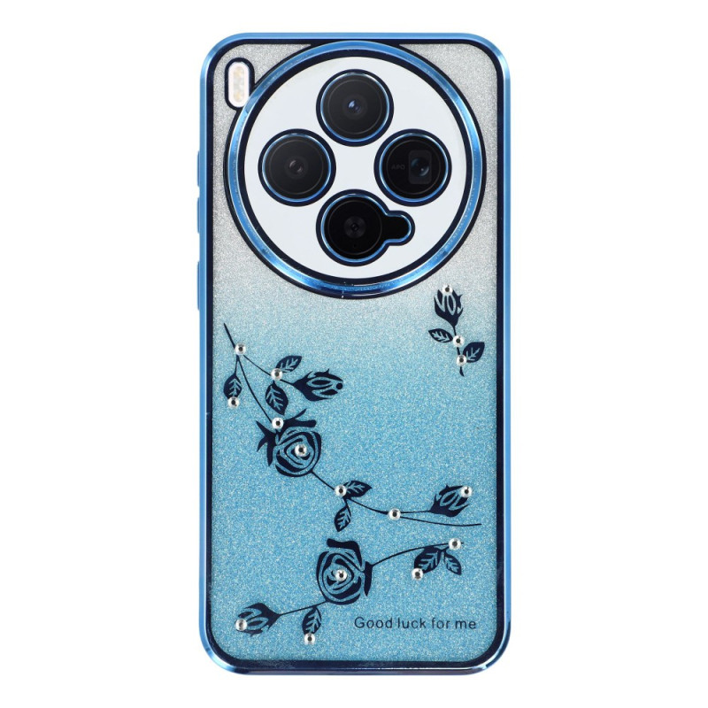 Vivo X300 Case Bloemen en Srass KADEM