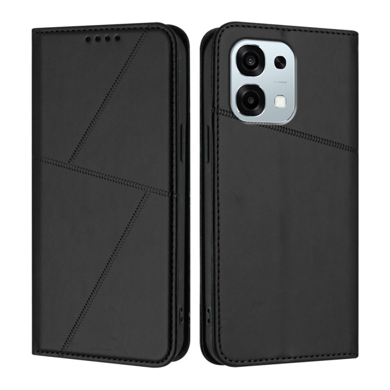 Flip Cover Oppo A6 Pro 5G Lijnen