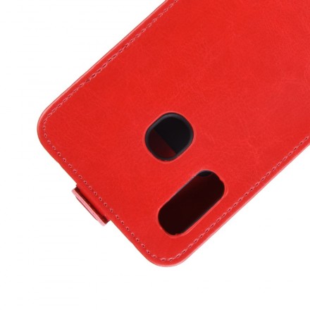 Samsung Galaxy A40 opvouwbaar lederen effect case