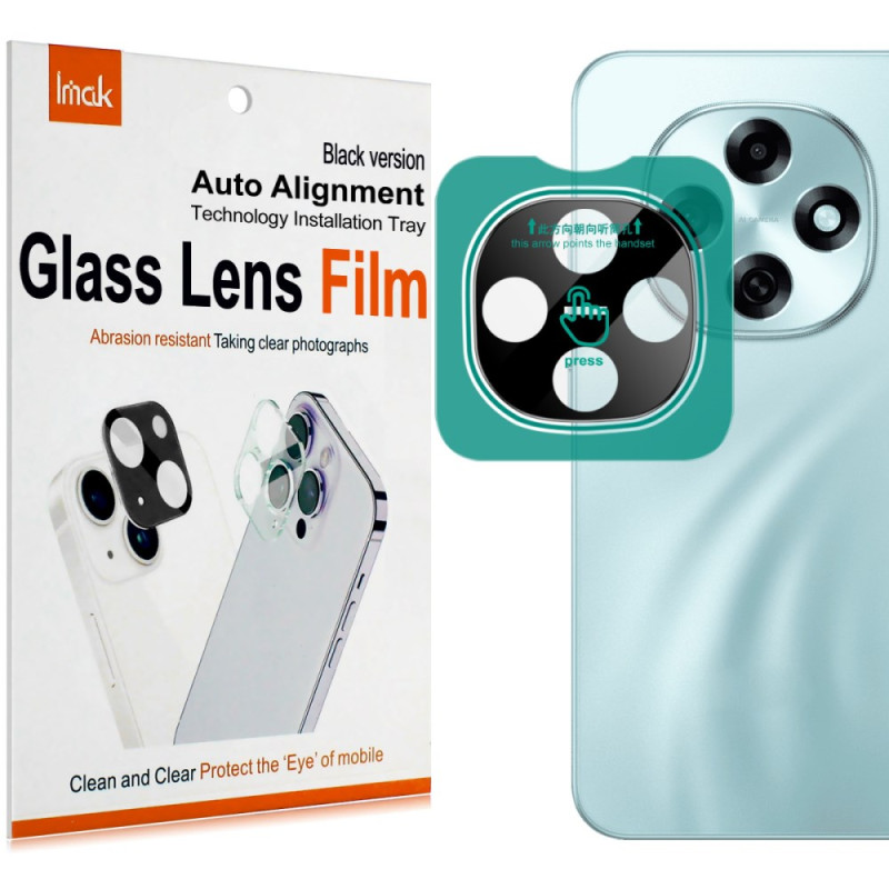 Gehard glas beschermende lens voor Oppo A6 Pro 5G met automatische positionering frame