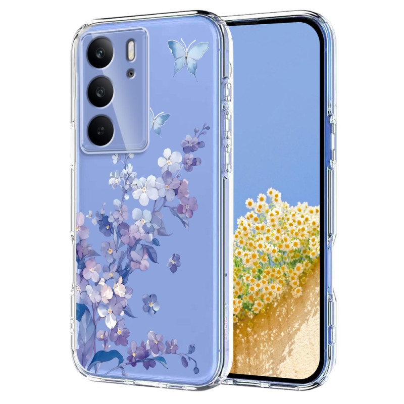 Oppo A5 5G / 4G Helder Floraal Hoesje