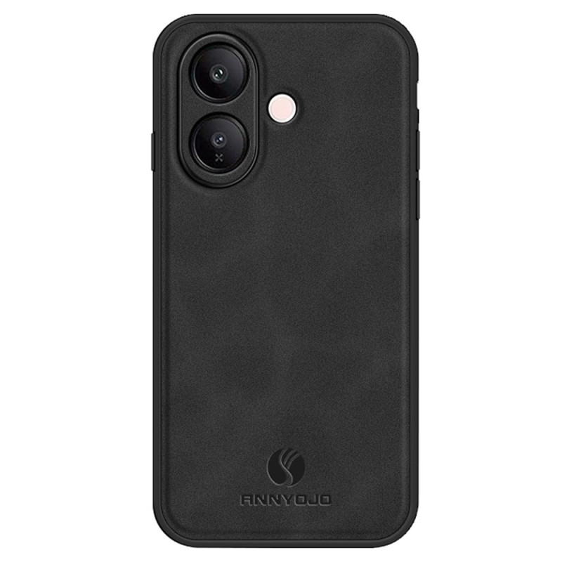 Vivo V60 Lite Versterkte Leren-Effect Case